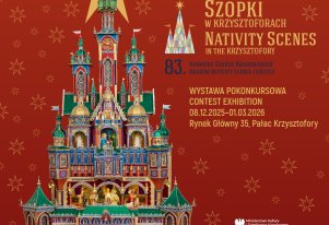 Fotografia szopki krakowskiej.