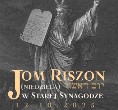 Kolorowa fotografia. Wnętrze Starej Synagogi.
