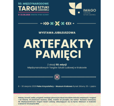 Plakat promujący wystawę.