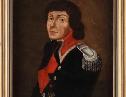 Portret T. Kościuszki w mundurze