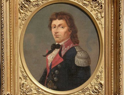 Portret T. Kościuszki w mundurze