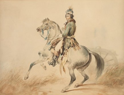 Portret konny T. Kościuszki