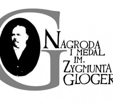 Czarno-biała grafika. Logo nagrody